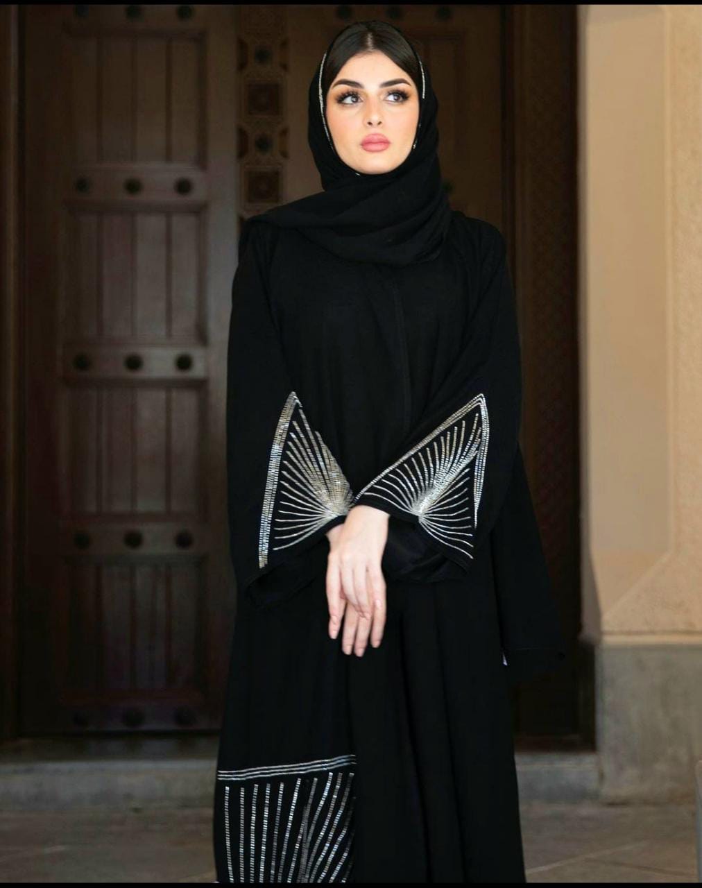 SOFIYA HANDWORK ABAYA