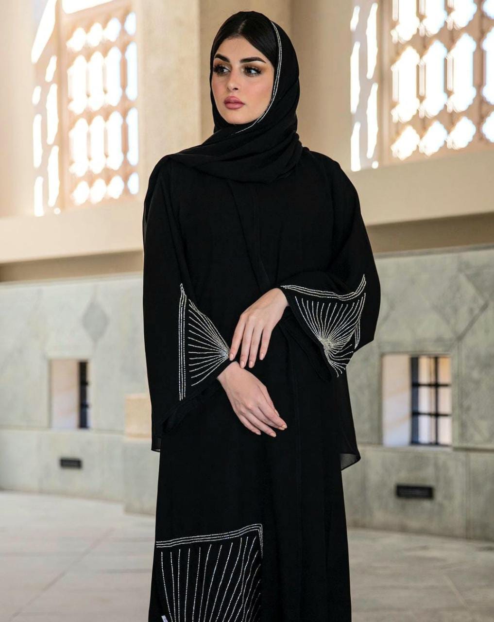 SOFIYA HANDWORK ABAYA