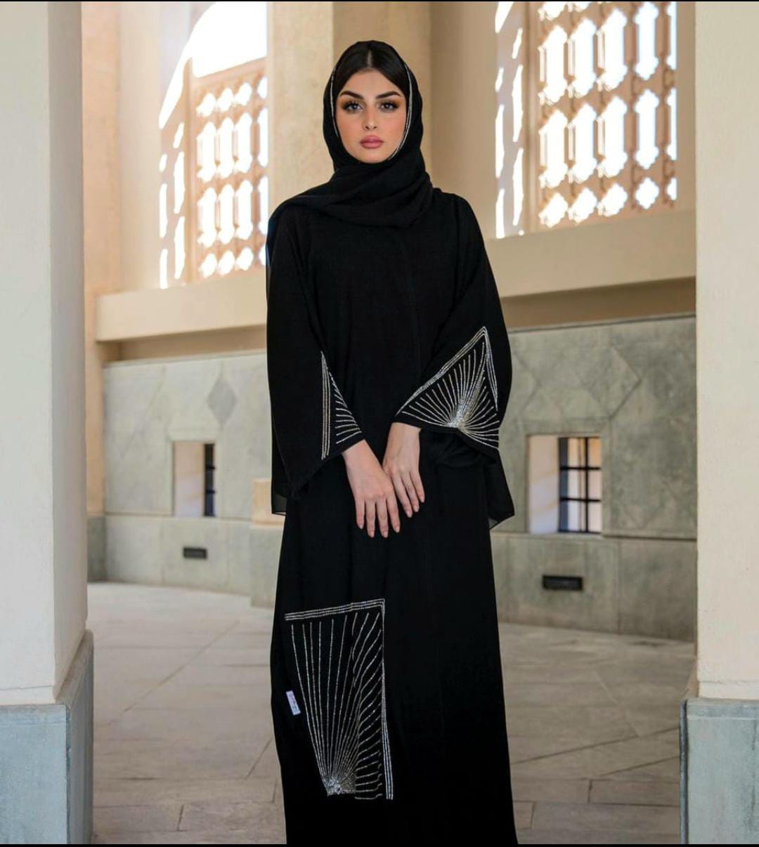 SOFIYA HANDWORK ABAYA