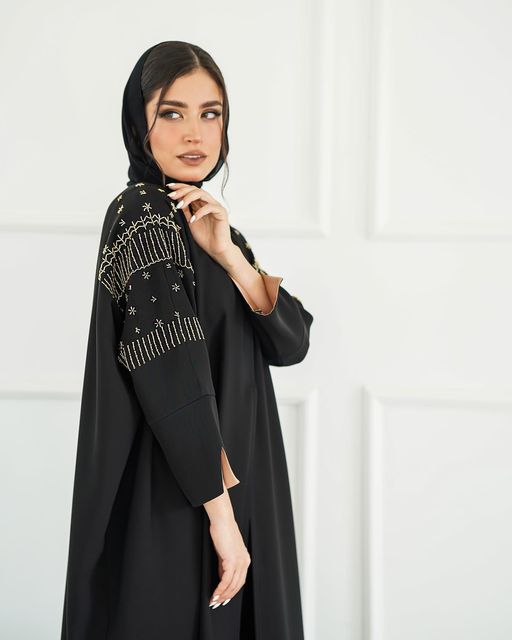 ZOYA HANDWORK  ABAYA