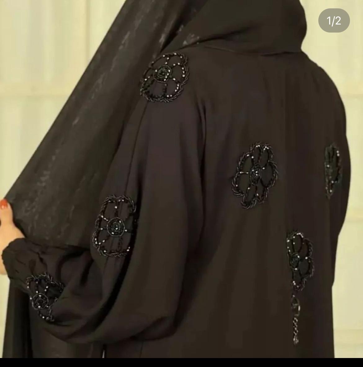 ABIR HANDWORK ABAYA