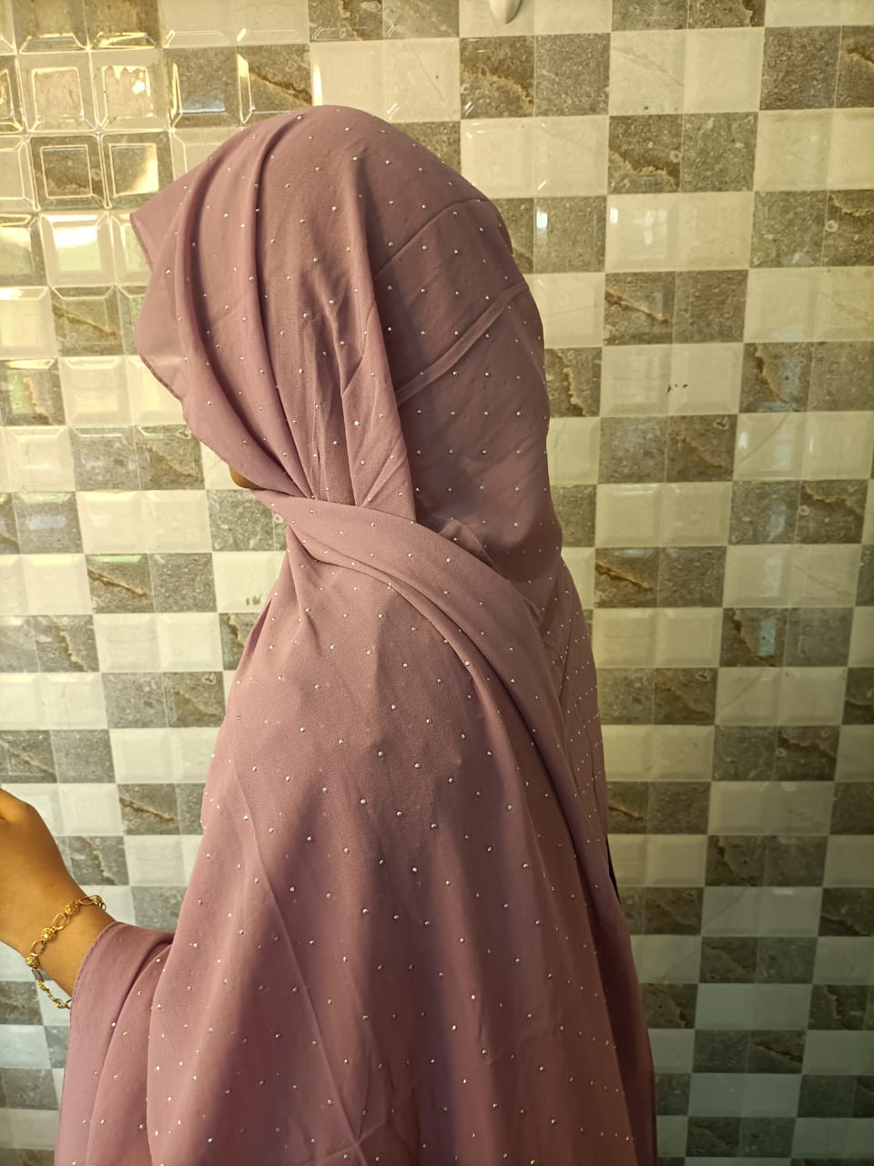 PINK SABA HIJAB