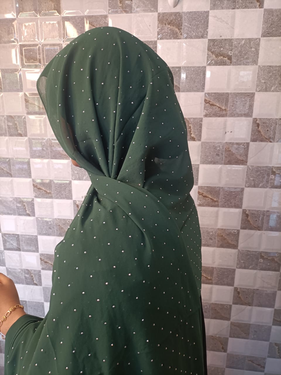 GREEN SABA HIJAB