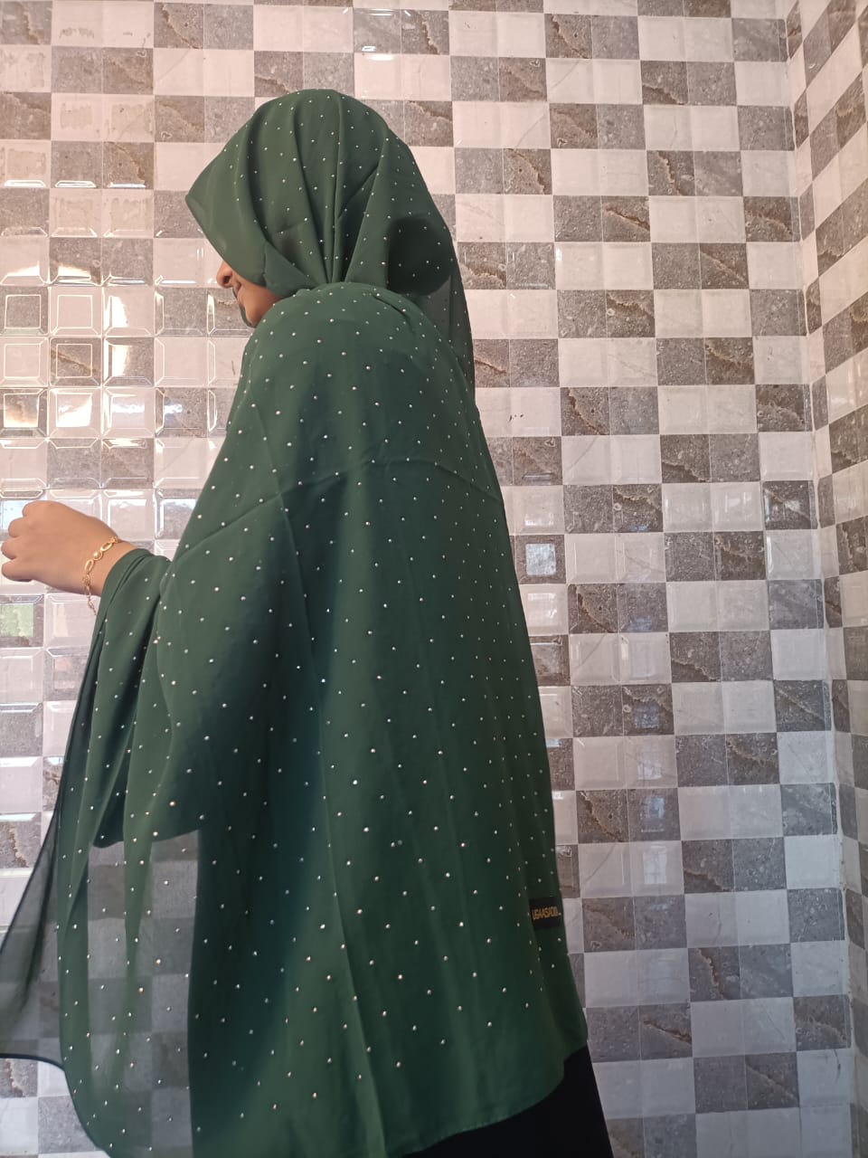 GREEN SABA HIJAB